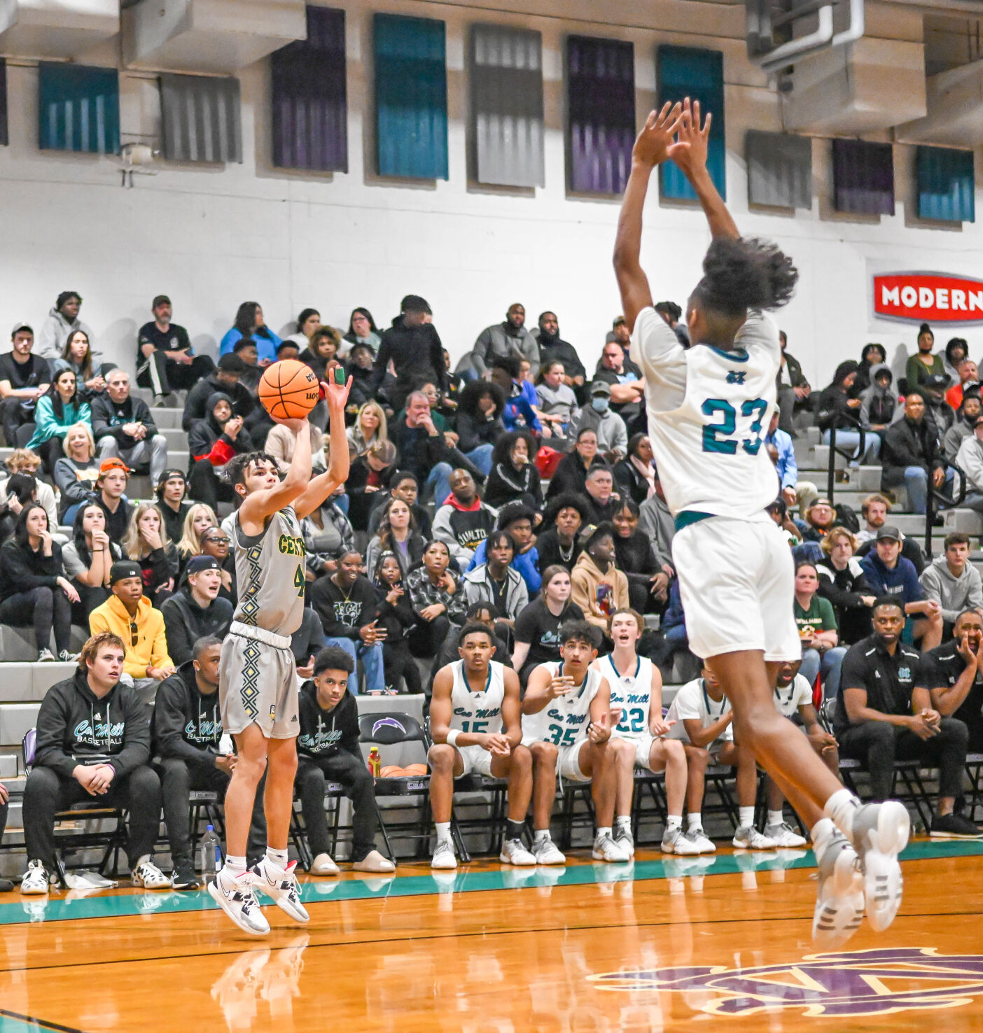 Central Cabarrus rolls past Cox Mill for the victory.